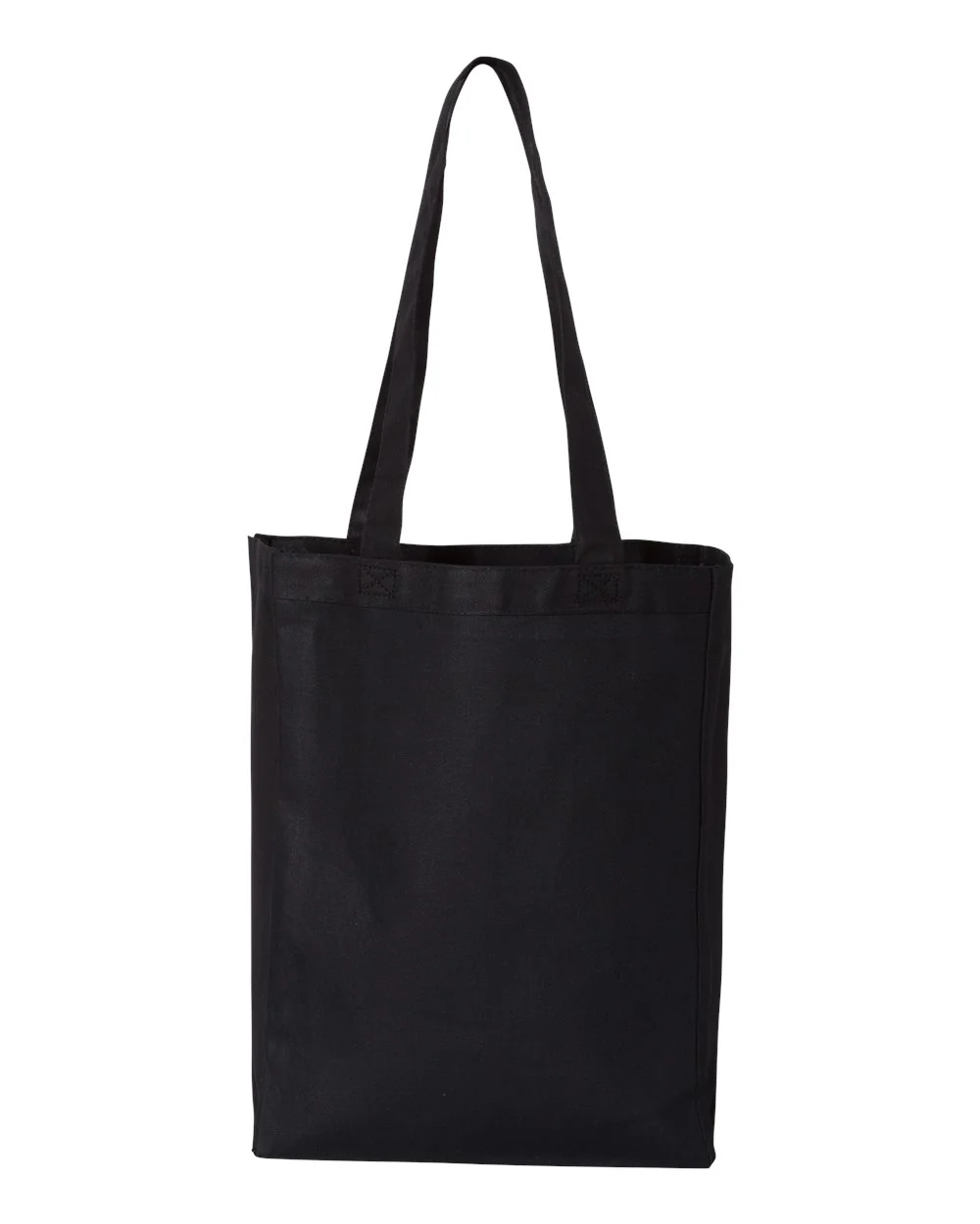 Blank Gussetted Tote Bags 12L | Q-Tees Q1000 - Image 3
