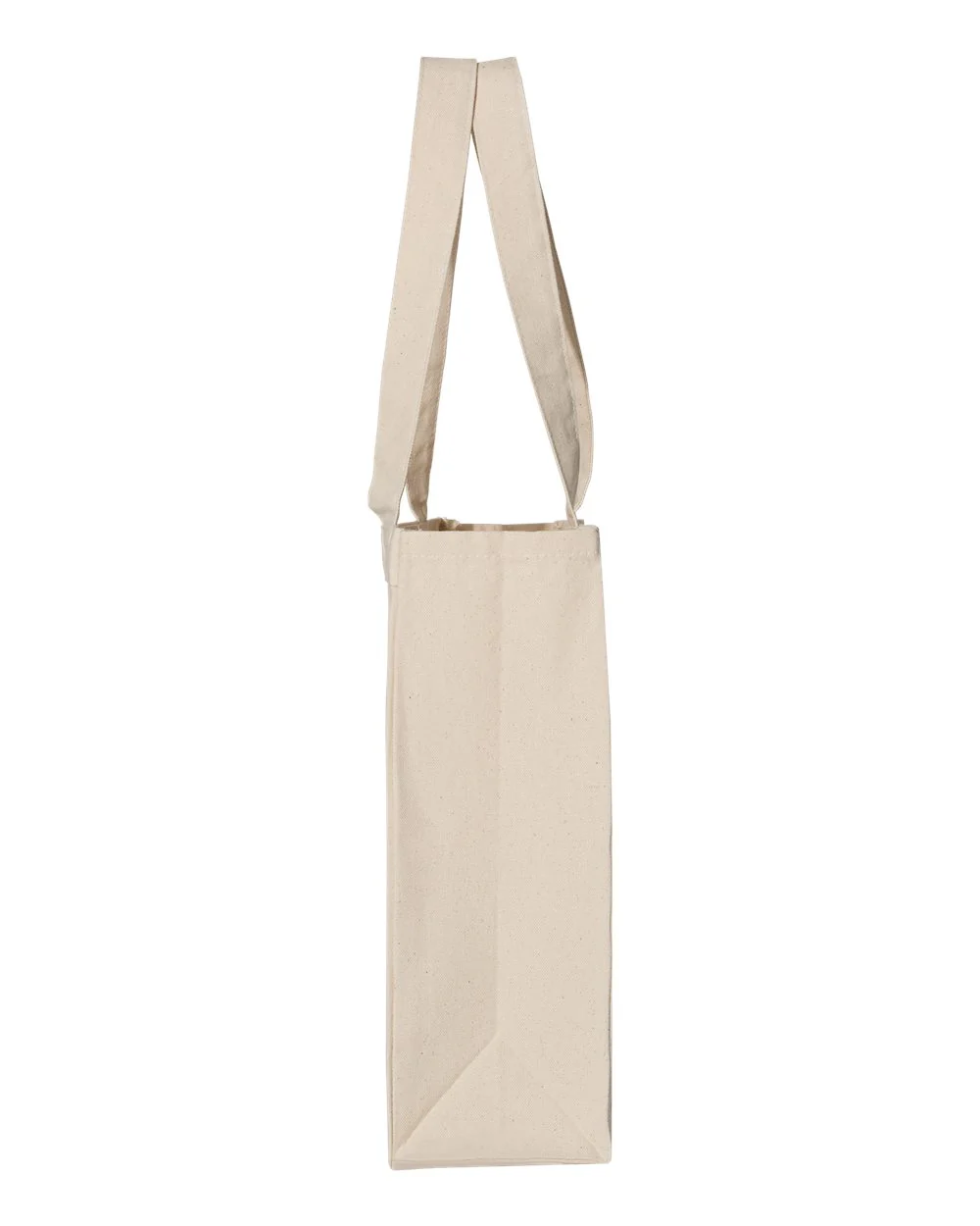 Blank Gussetted Tote Bags 12L | Q-Tees Q1000 - Image 5