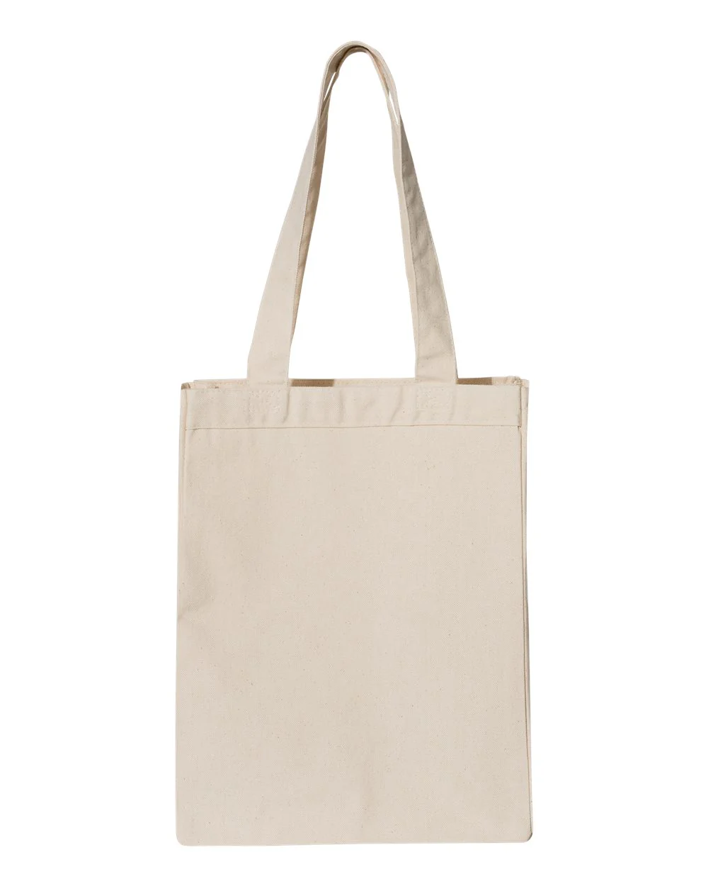 Blank Gussetted Tote Bags 12L | Q-Tees Q1000 - Image 6
