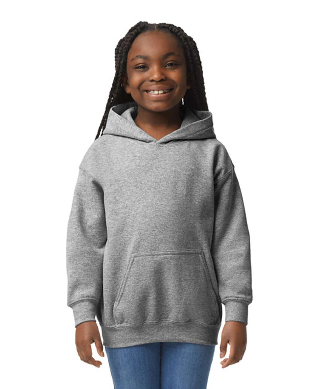 Kid Hoodies 50/50 Cotton-Polyester 13.5 oz | Gildan 18500B - Image 5
