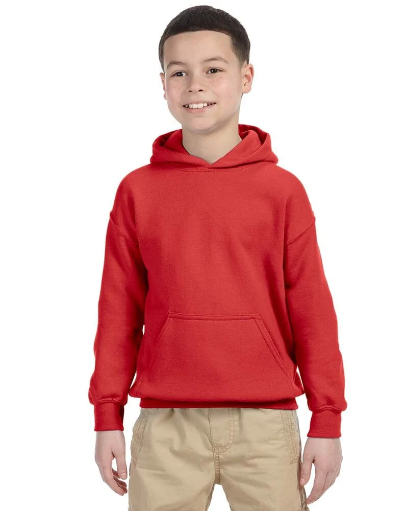 Kid Hoodies 50/50 Cotton-Polyester 13.5 oz | Gildan 18500B - Image 7