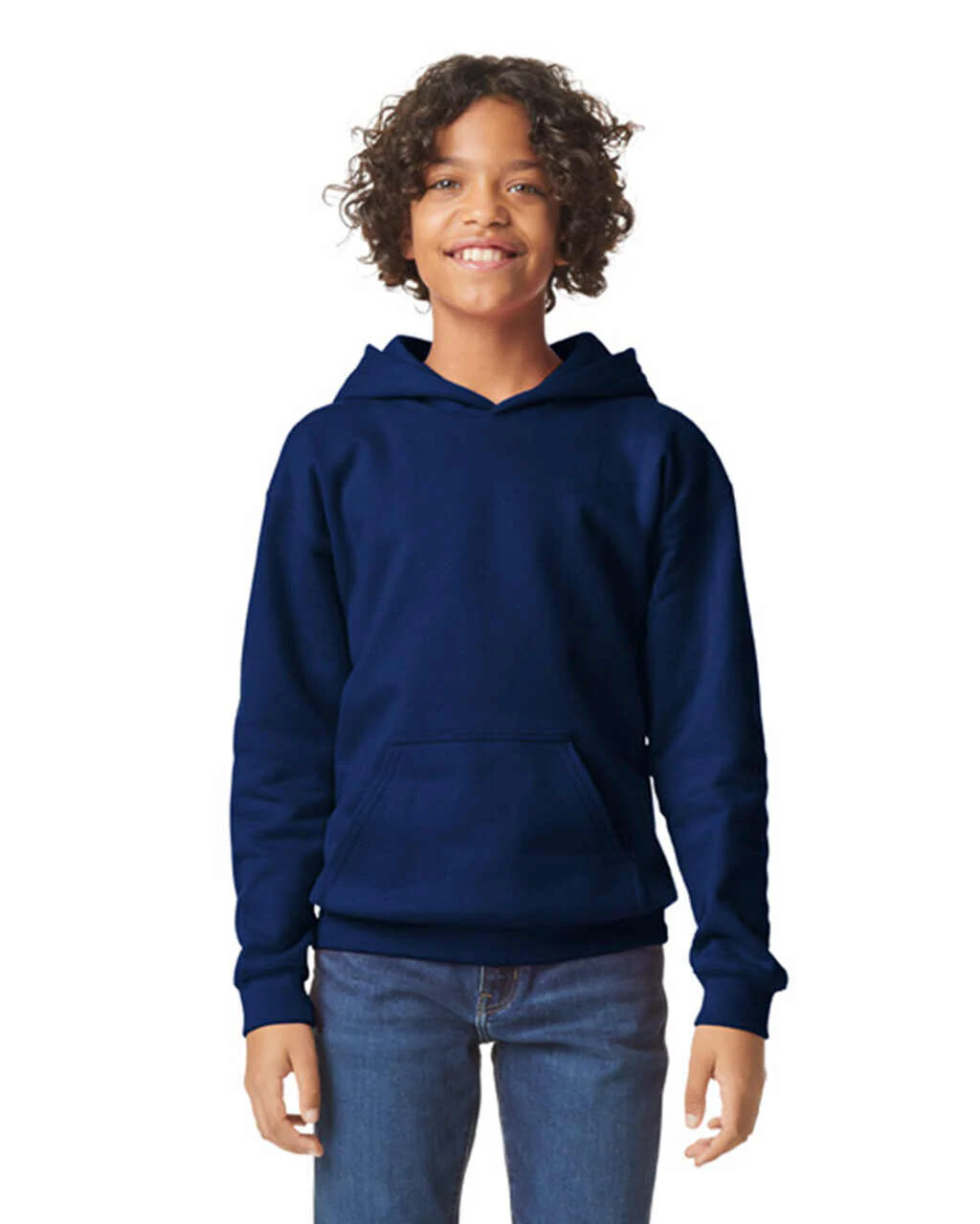 Kids Hoodies 80/20 Cotton-Polyester 14 oz | Gildan SF500B - Image 5