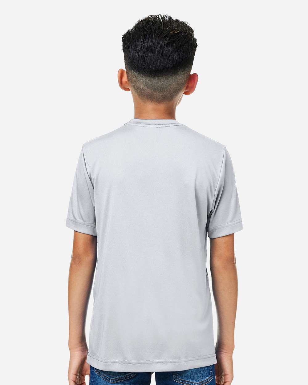 Blank Kids T-shirt 100% Polyester 7.5 oz | CORE365 CE10Y - Image 5