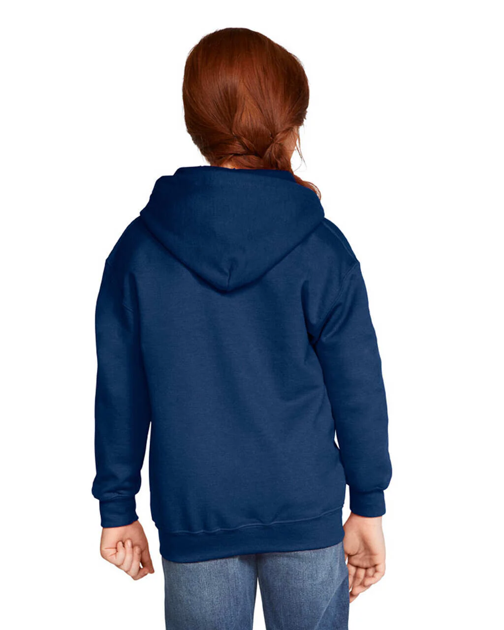 Kids Zip-Up Hoodies 50/50 Cotton-Polyester 13.3 oz | Gildan 18600B - Image 10