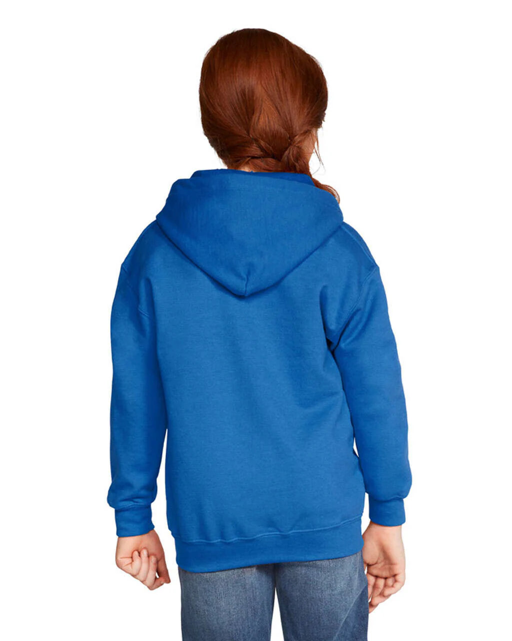 Kids Zip-Up Hoodies 50/50 Cotton-Polyester 13.3 oz | Gildan 18600B - Image 8