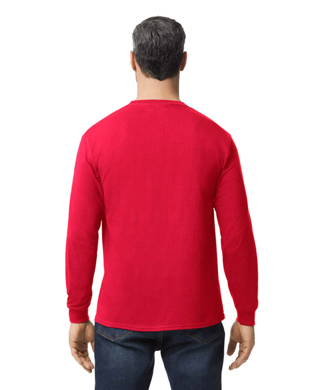 Long Sleeve T-shirt Midweight Cotton 8.8 oz | Gildan 5400 - Image 12