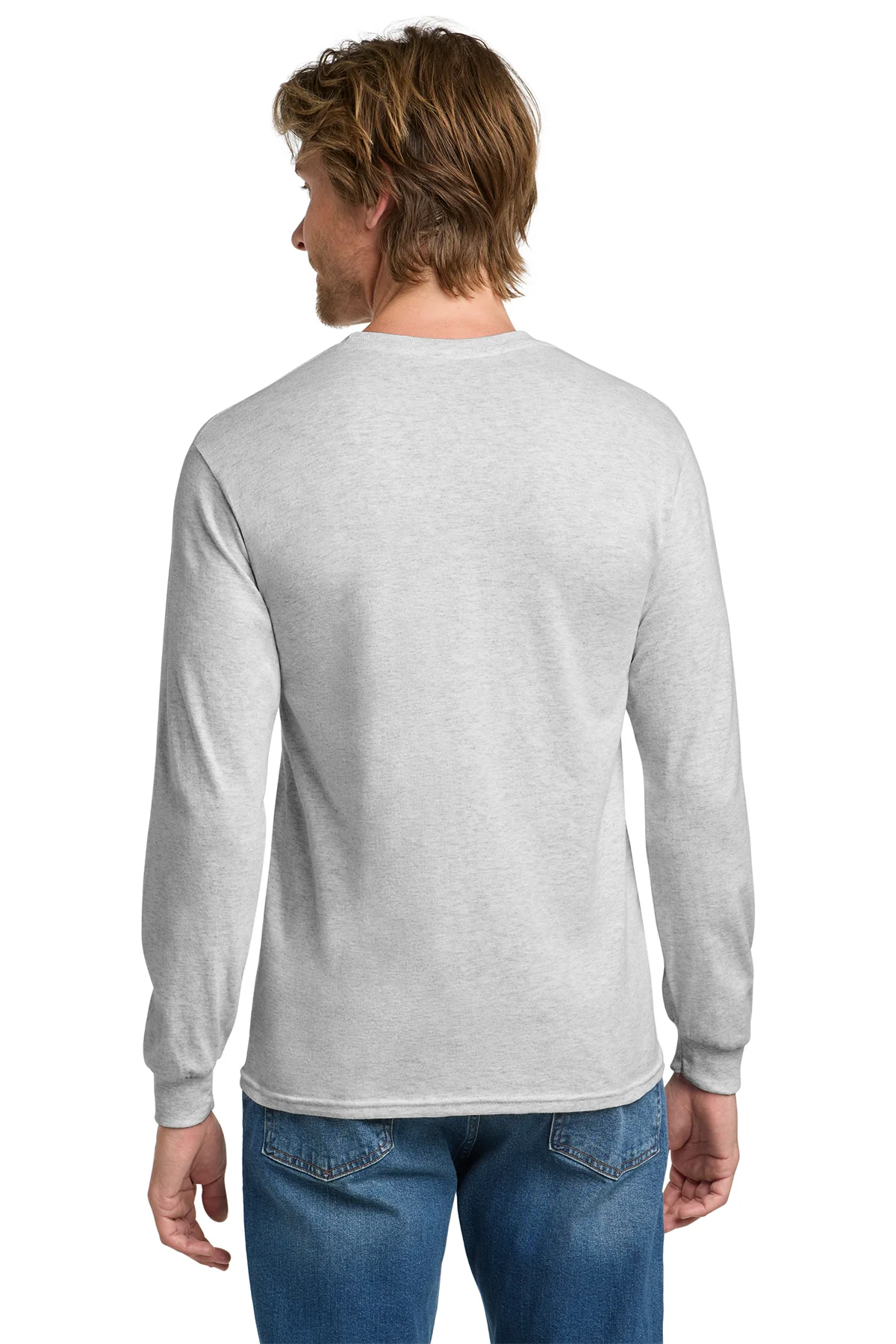Long Sleeve T-shirt Midweight Cotton 8.8 oz | Gildan 5400 - Image 14