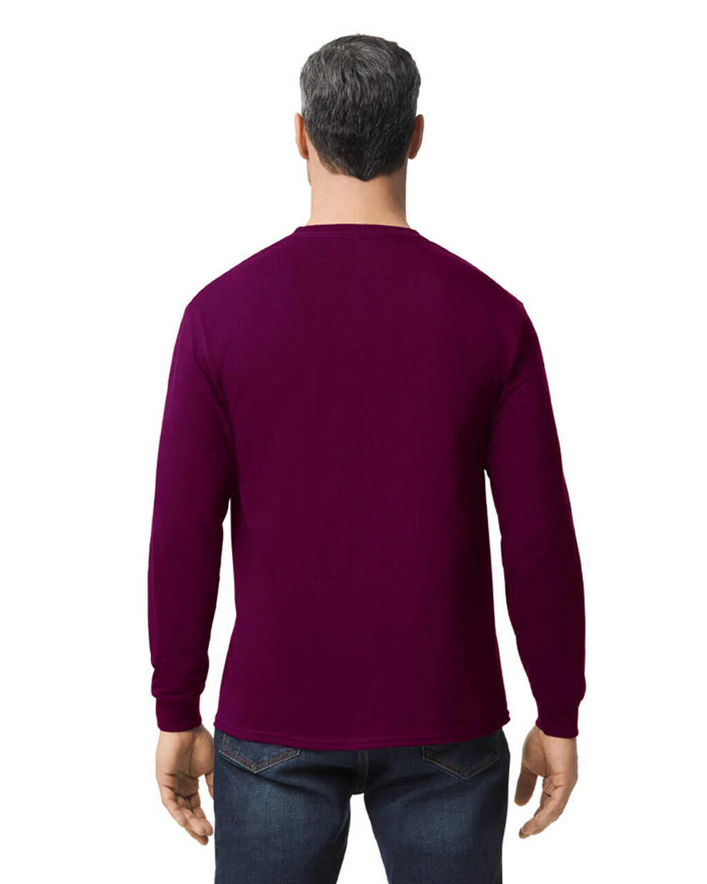 Long Sleeve T-shirt Midweight Cotton 8.8 oz | Gildan 5400 - Image 22