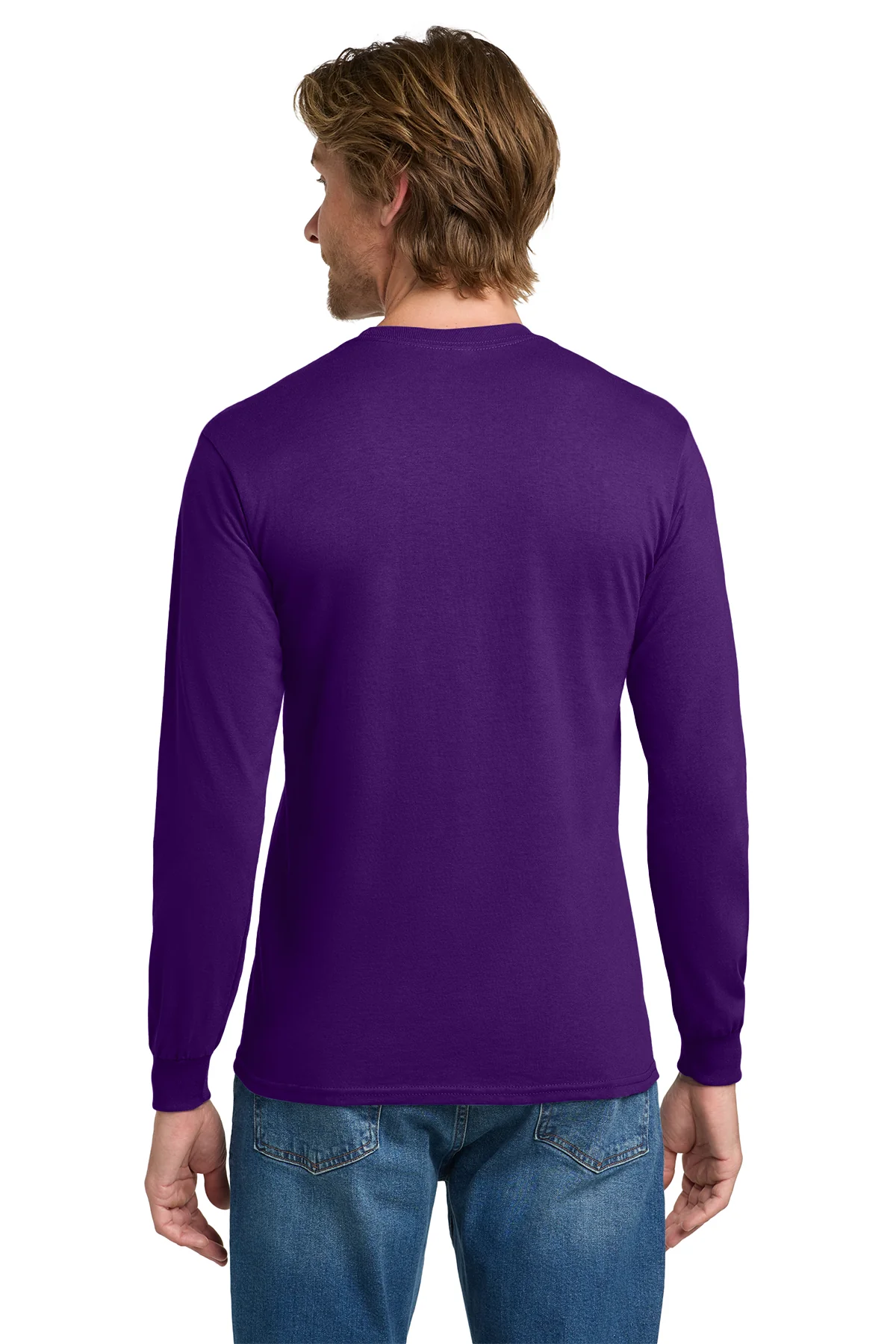 Long Sleeve T-shirt Midweight Cotton 8.8 oz | Gildan 5400 - Image 24