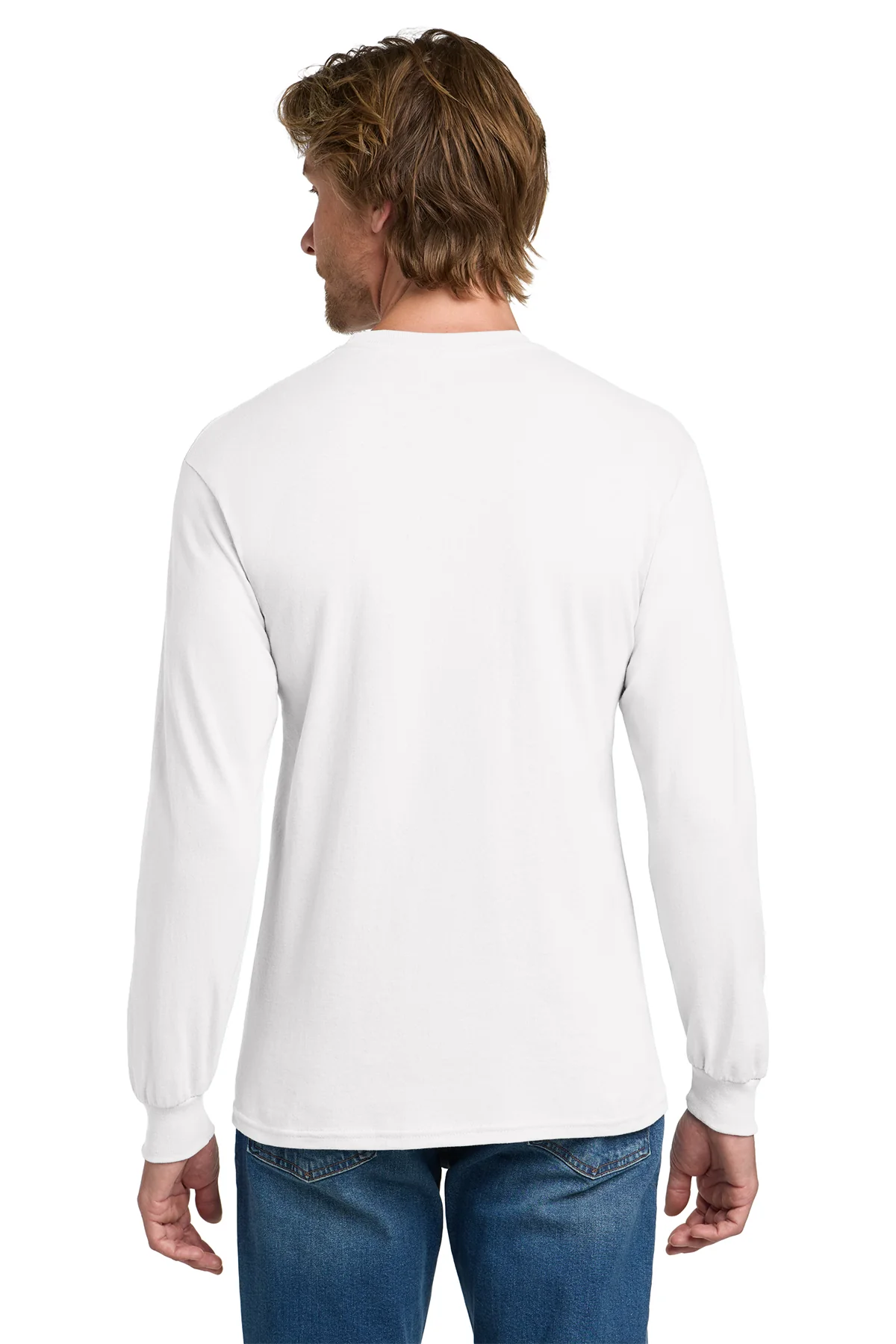 Long Sleeve T-shirt Midweight Cotton 8.8 oz | Gildan 5400 - Image 4