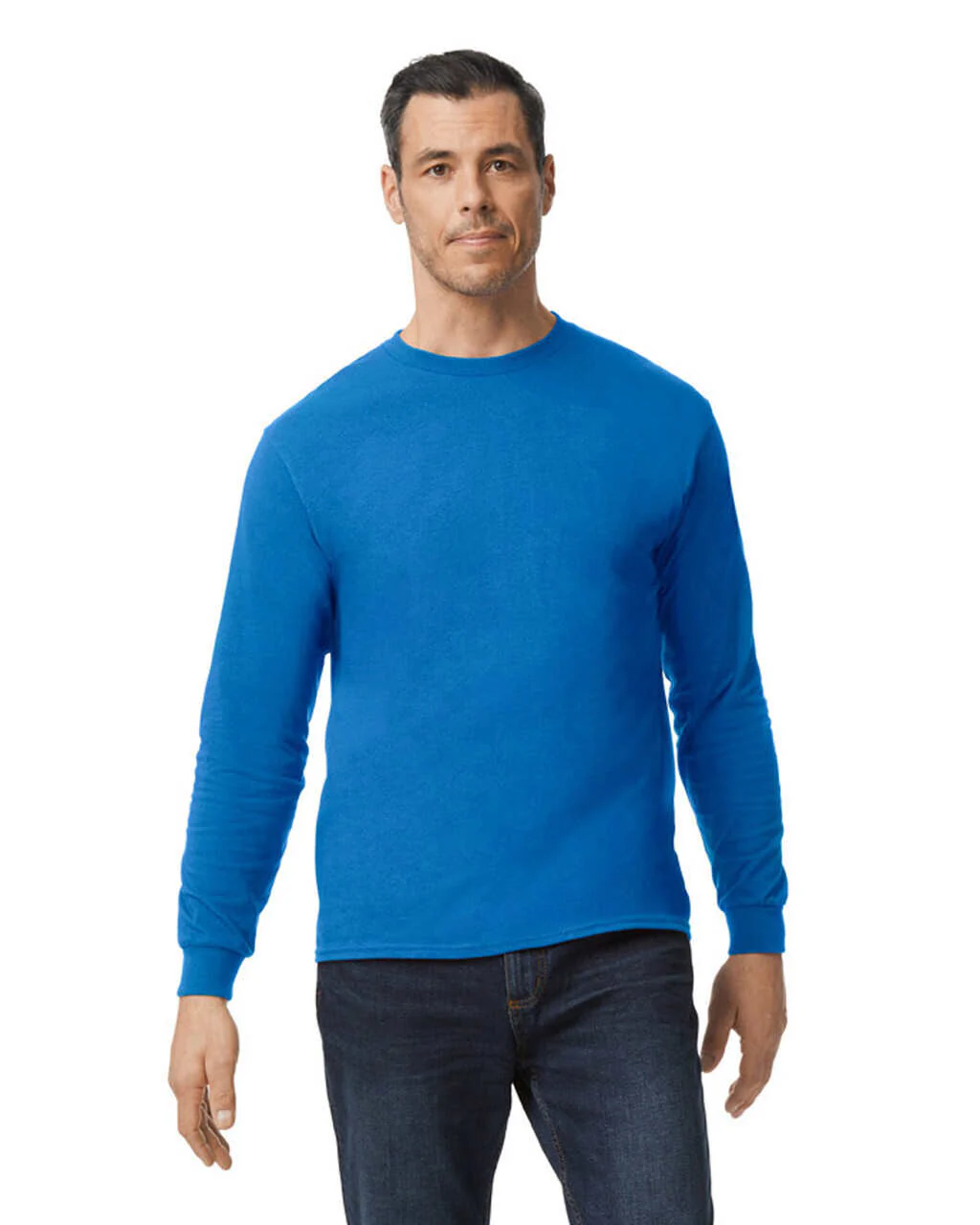 Long Sleeve T-shirt Midweight Cotton 8.8 oz | Gildan 5400 - Image 7