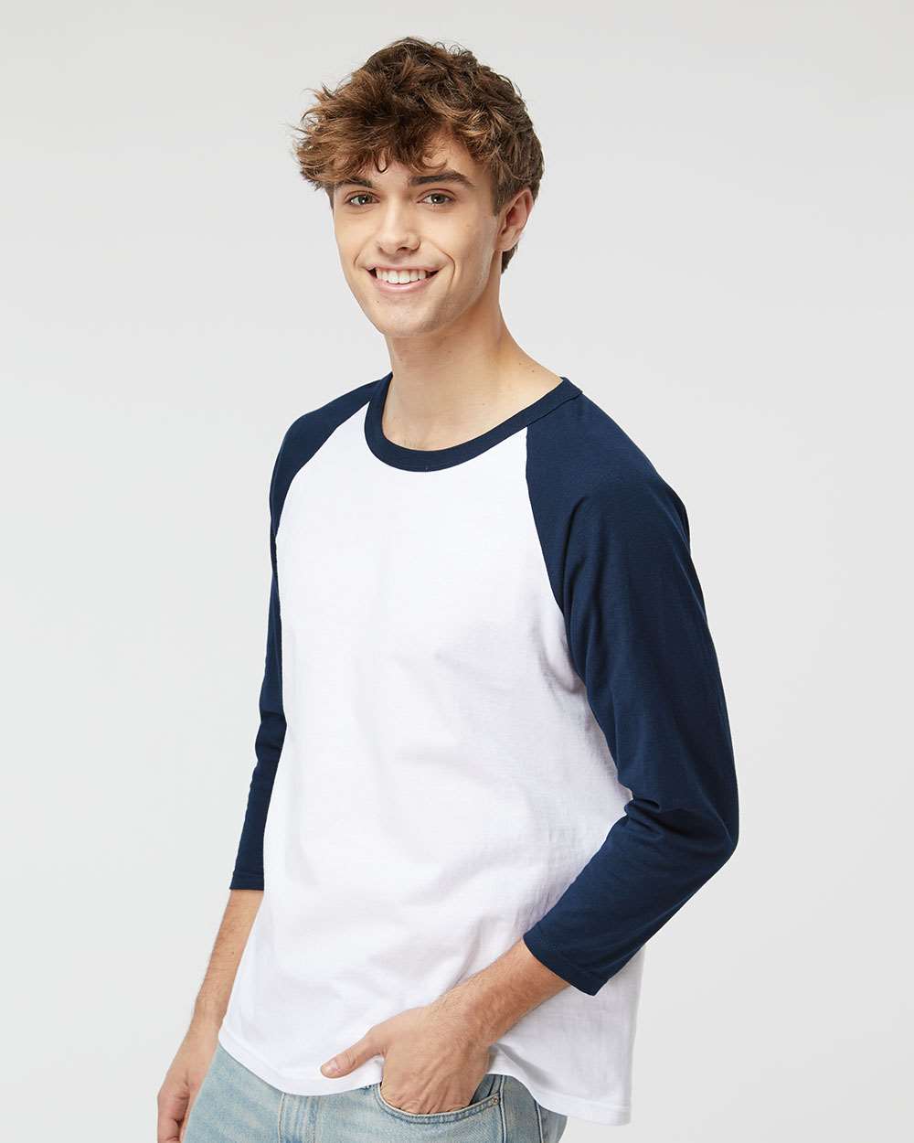 Raglan T-Shirt Midweight Cotton 9.4 oz | M&O 5540 - Image 6