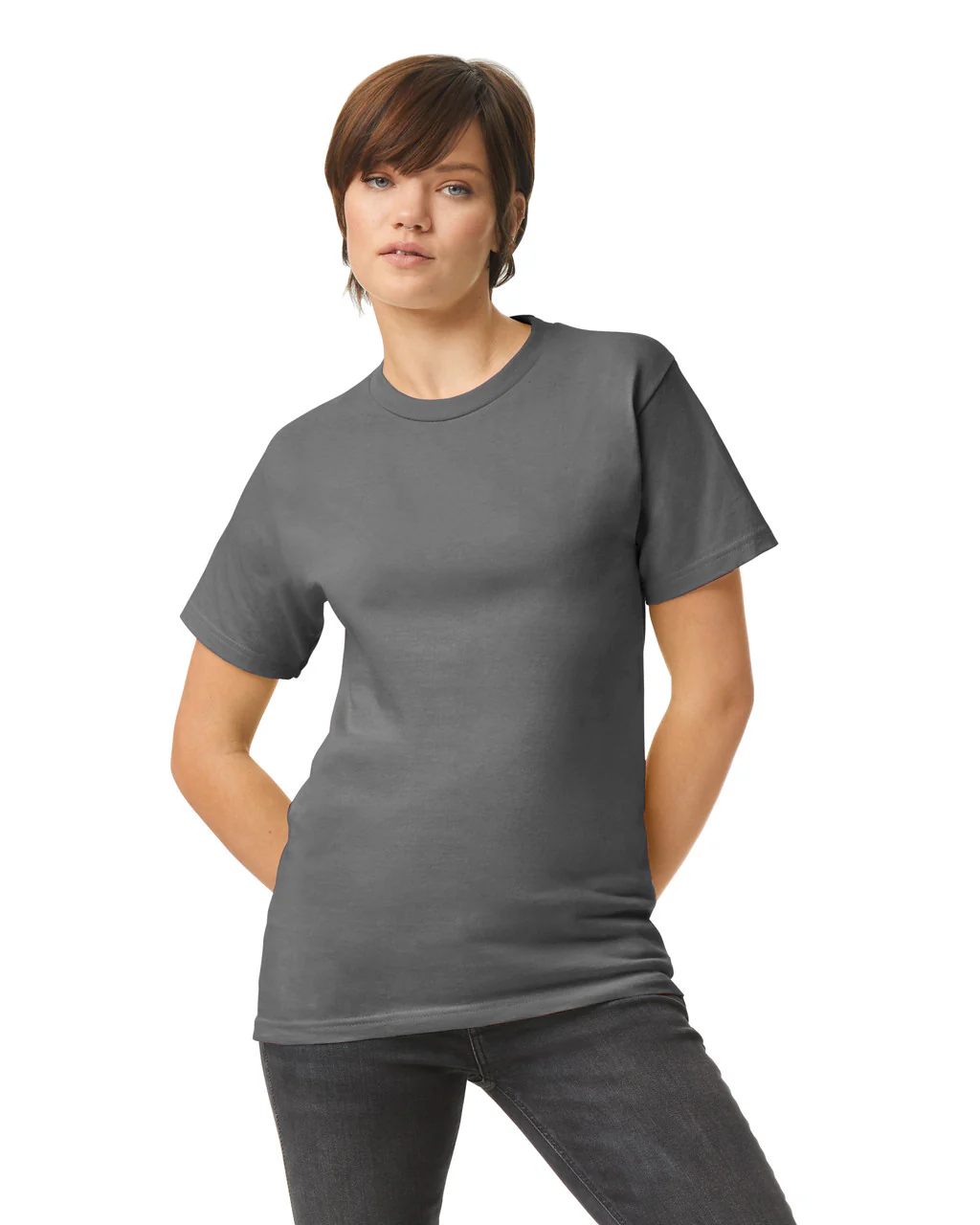 T-shirt Heavyweight Cotton 10 oz | American Apparel 1301 - Image 13