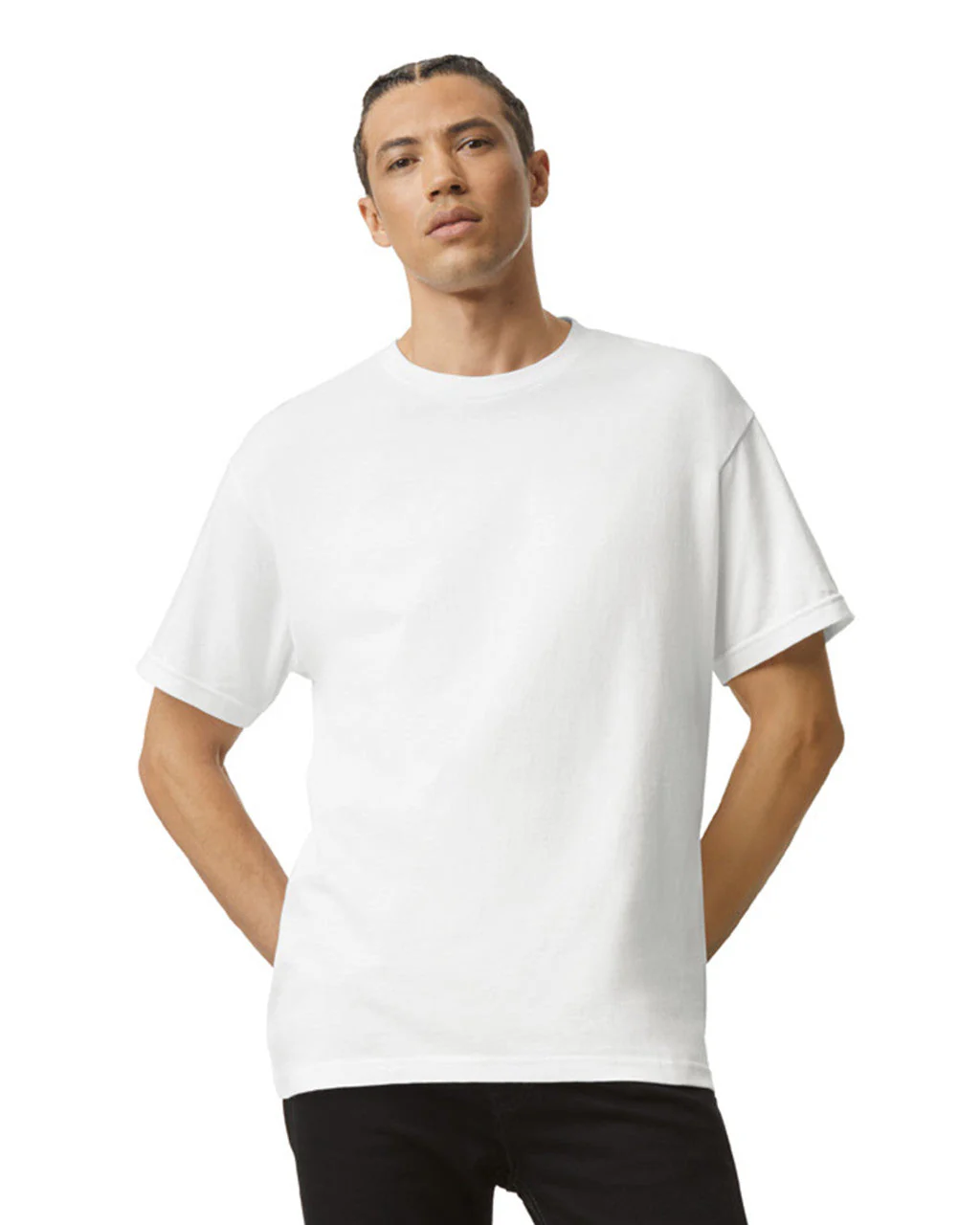 T-shirt Heavyweight Cotton 10 oz | American Apparel 1301 - Image 3