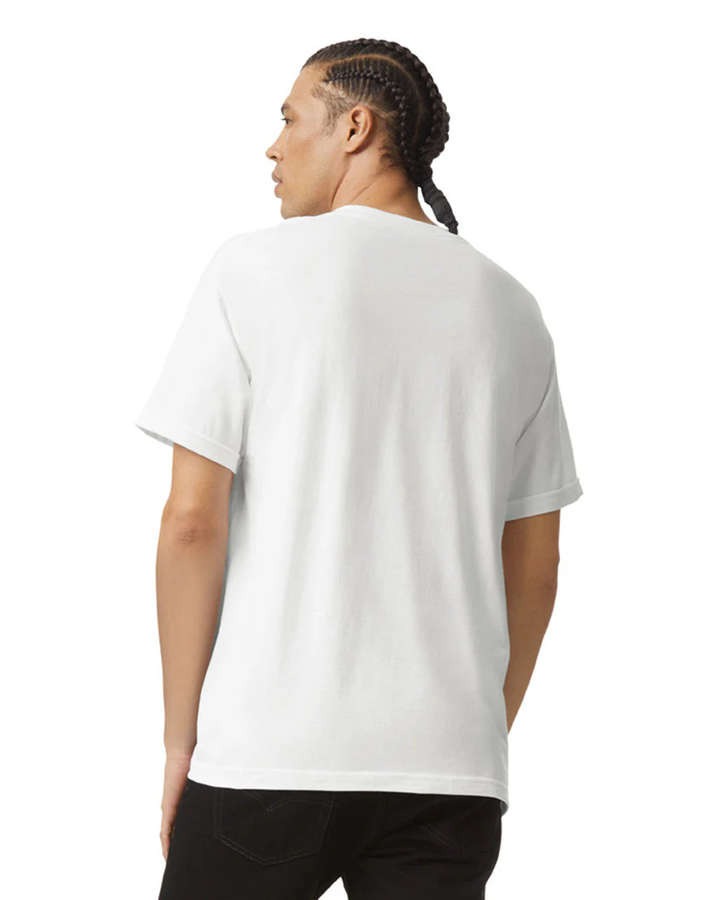 T-shirt Heavyweight Cotton 10 oz | American Apparel 1301 - Image 4