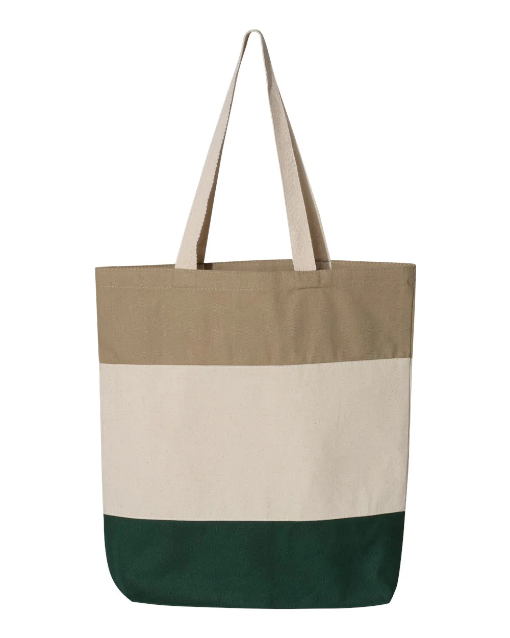 Blank Tri-Colour Tote Bags 11L | Q-Tees Q125900 - Image 3