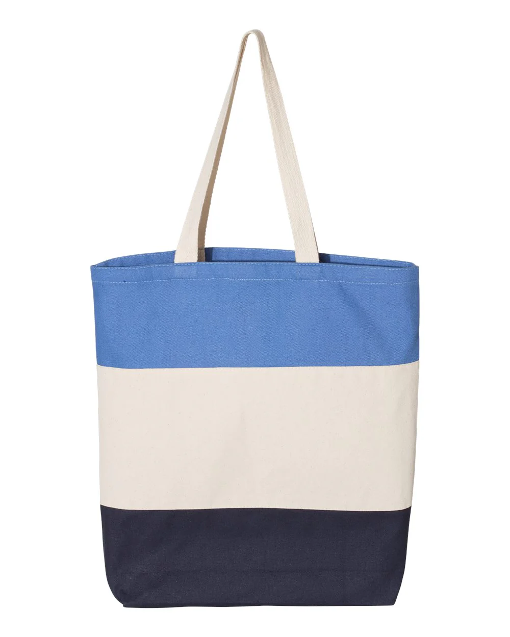 Blank Tri-Colour Tote Bags 11L | Q-Tees Q125900 - Image 5