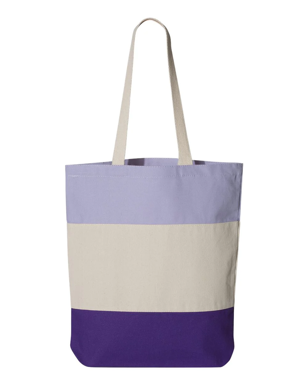 Blank Tri-Colour Tote Bags 11L | Q-Tees Q125900 - Image 6