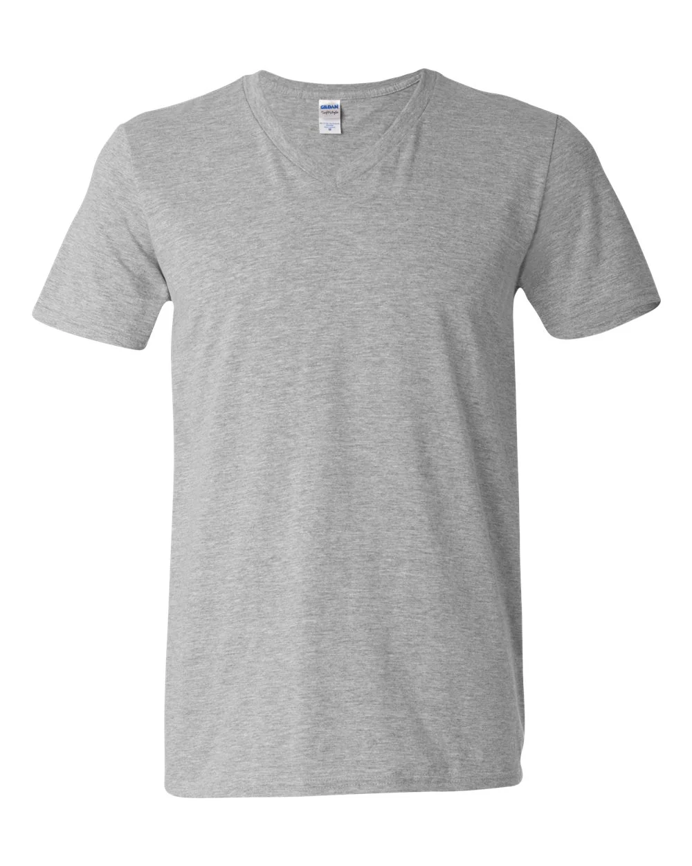 T-shirt V-neck Softstyle Cotton 7.5 oz | Gildan 64V00 - Image 13