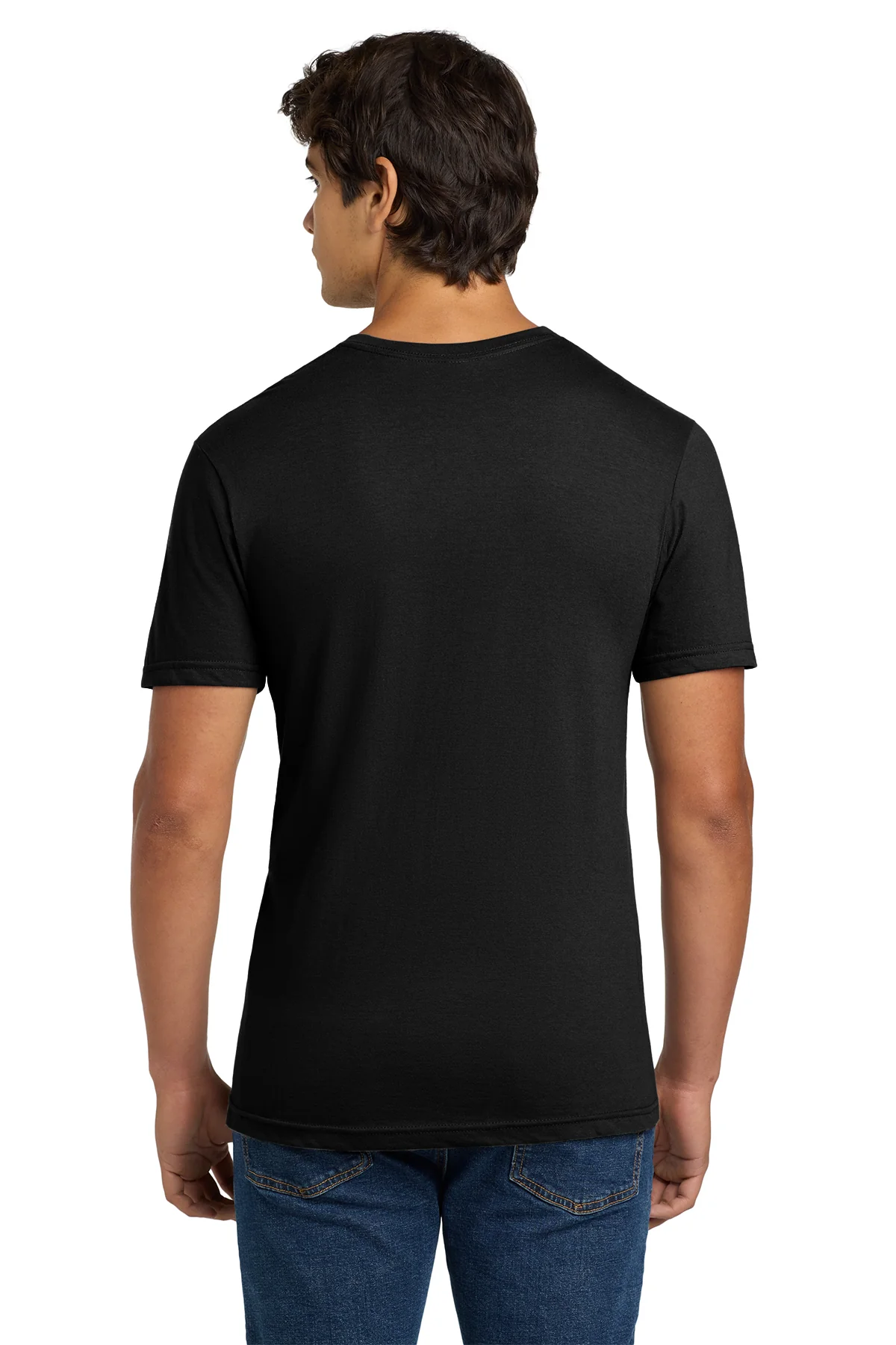 T-shirt V-neck Softstyle Cotton 7.5 oz | Gildan 64V00 - Image 6
