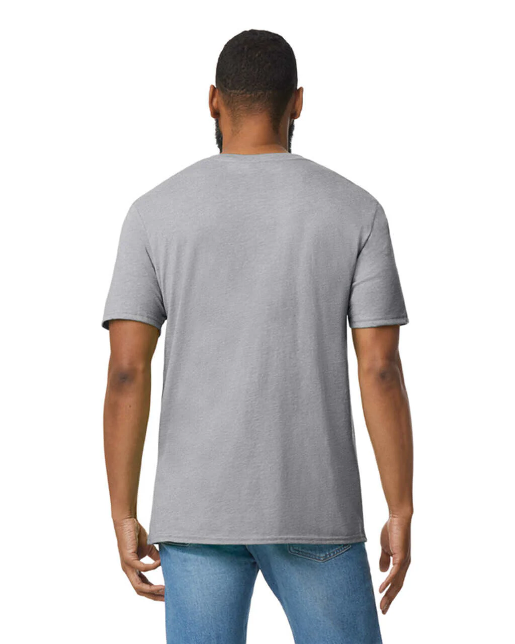 T-shirt V-neck Softstyle Cotton 7.5 oz | Gildan 64V00 - Image 8
