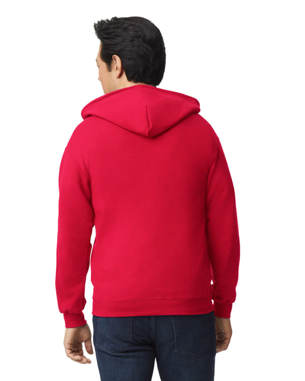 Zip-Up Hoodies 50/50 Cotton-Polyester 13.3 oz  | Gildan 18600 - Image 12