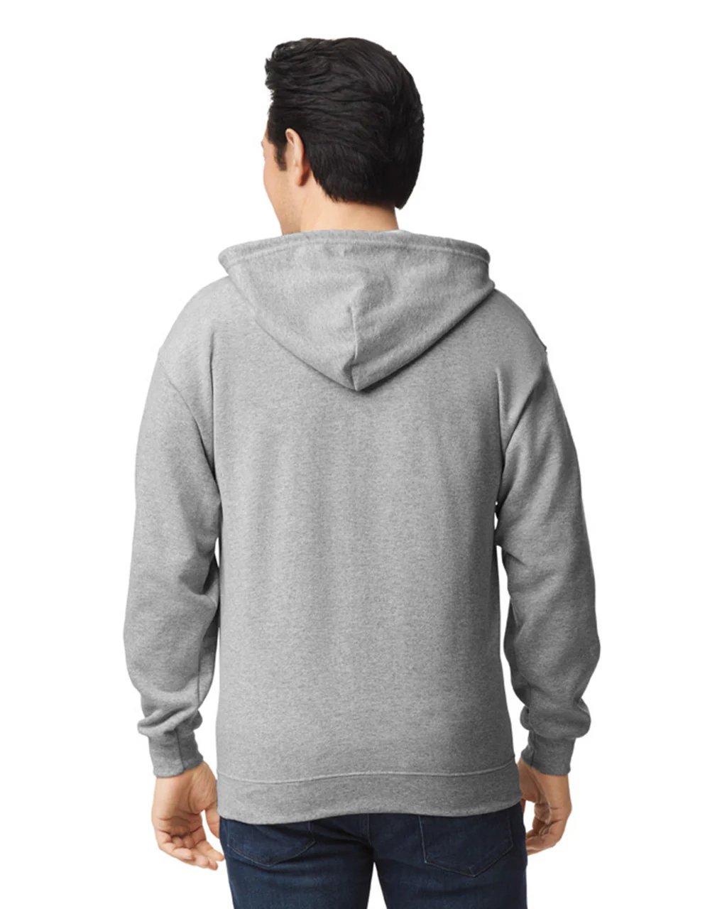 Zip-Up Hoodies 50/50 Cotton-Polyester 13.3 oz  | Gildan 18600 - Image 10
