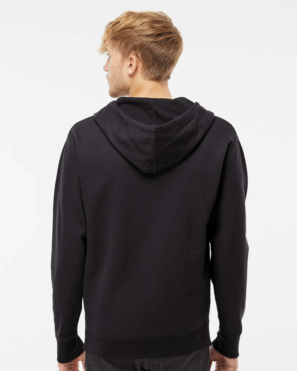 Zip-Up Hoodies 80/20 Cotton-Polyester 14.1 oz | Independent Trading Co. SS4500Z - Image 5
