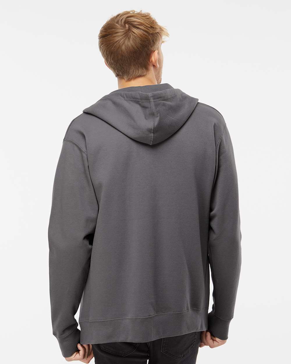 Zip-Up Hoodies 80/20 Cotton-Polyester 14.1 oz | Independent Trading Co. SS4500Z - Image 7