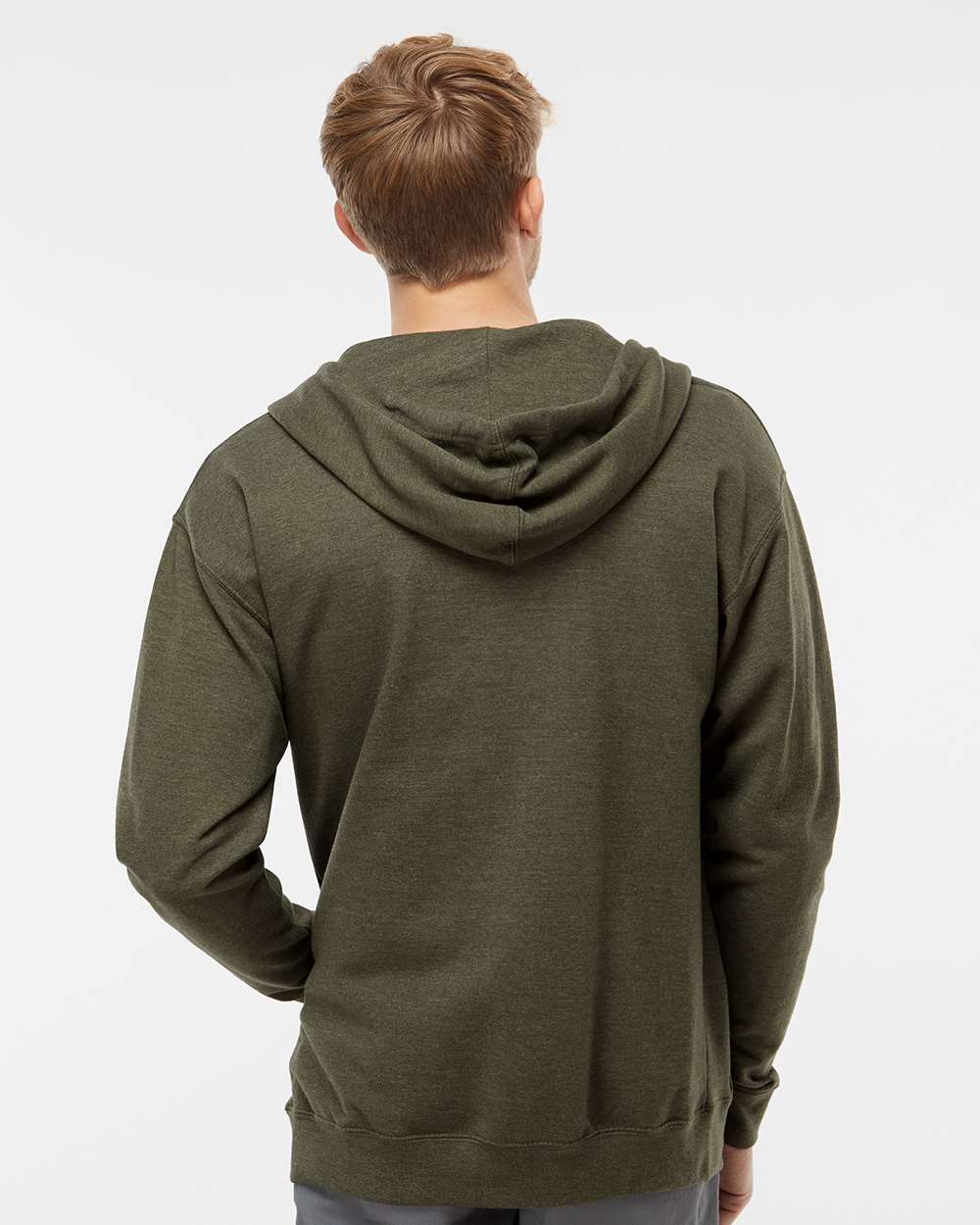 Zip-Up Hoodies 80/20 Cotton-Polyester 14.1 oz | Independent Trading Co. SS4500Z - Image 9